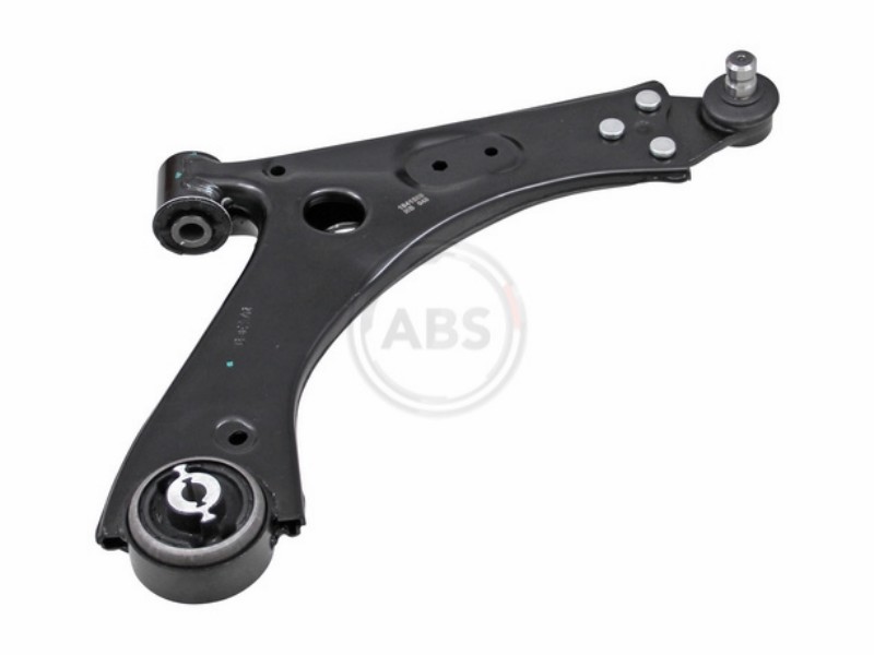 Control arm, wheel suspension