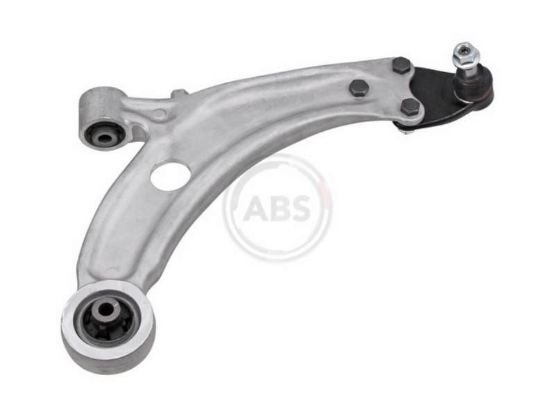 Control arm, wheel suspension