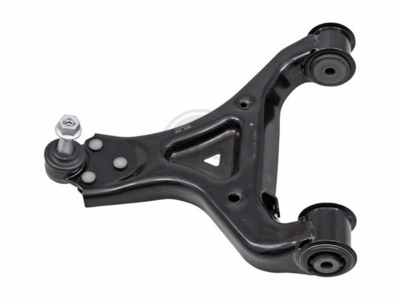 Control arm, wheel suspension