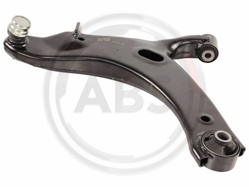 Control arm, wheel suspension