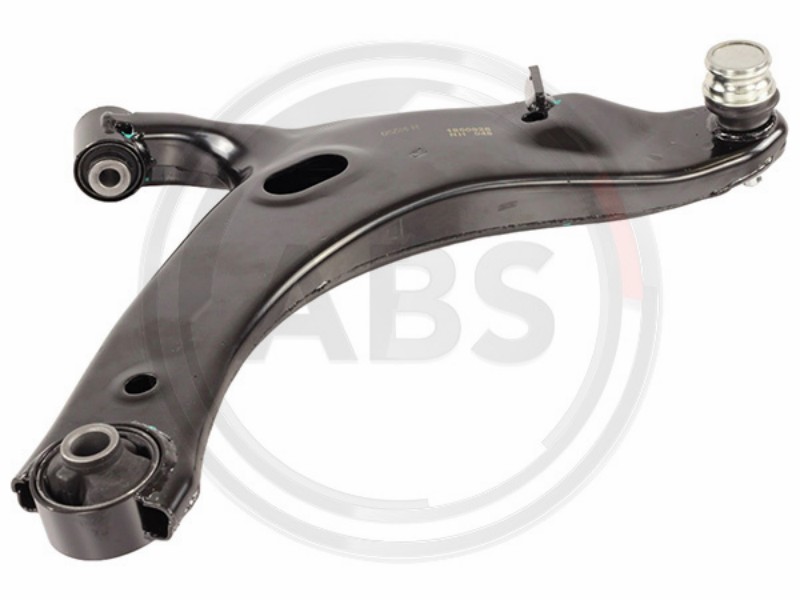 Control arm, wheel suspension
