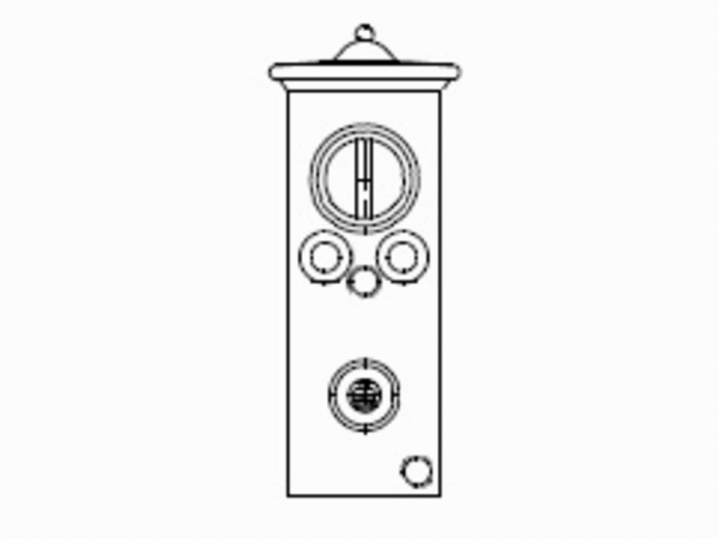 Expansion valve, air conditioning