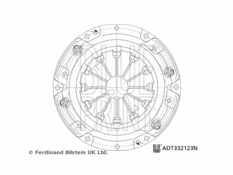 Clutch pressure plate