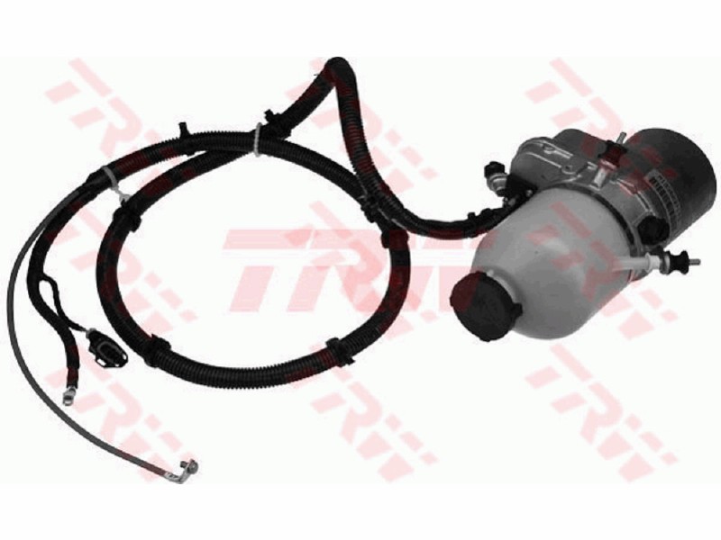 Hydraulic pump, steering