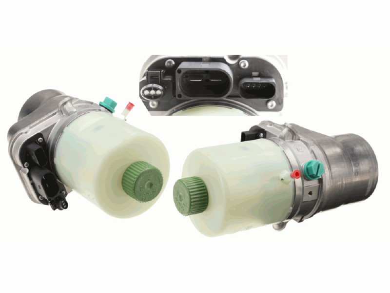 Hydraulic pump, steering