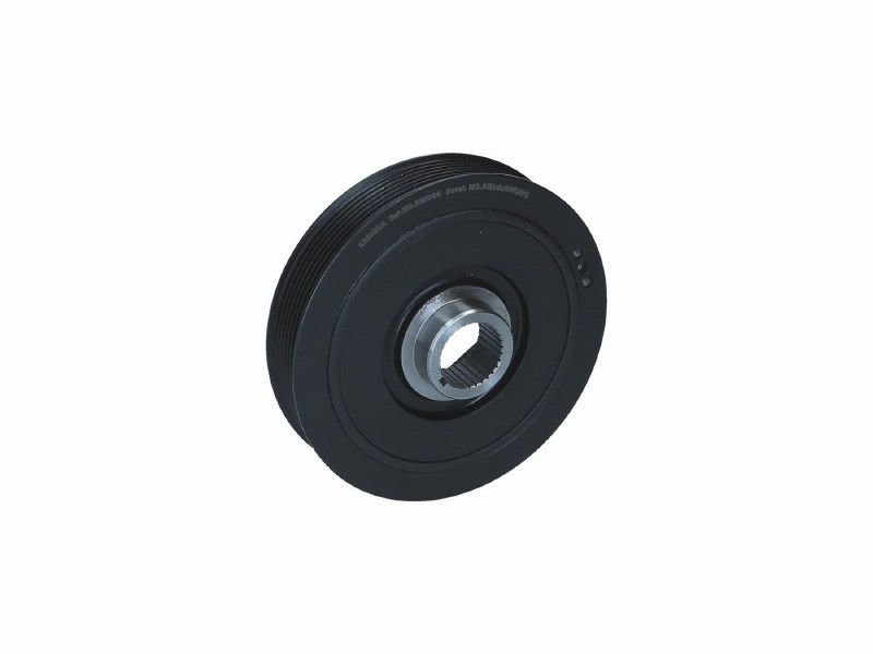 Belt pulley, crankshaft