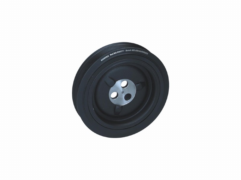Belt pulley, crankshaft