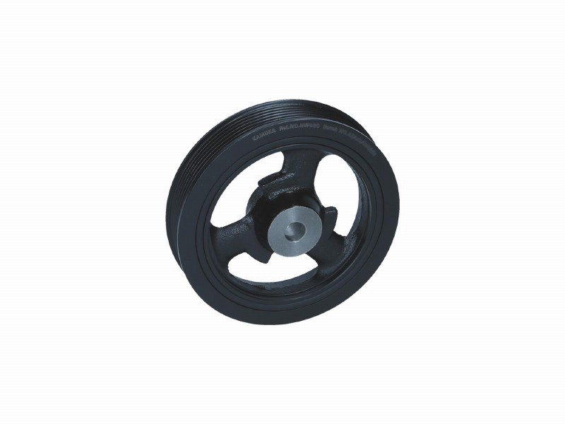 Belt pulley, crankshaft