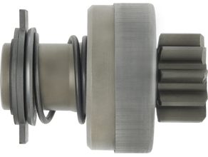 Starter motor pinion