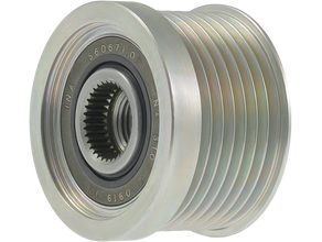 Alternator freewheel pulley