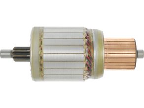 Starter motor armature