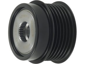 Alternator freewheel pulley