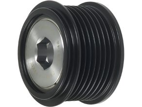 Alternator freewheel pulley