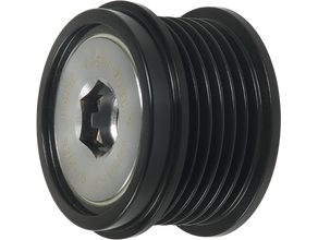 Alternator freewheel pulley
