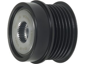 Alternator freewheel pulley