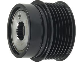 Alternator freewheel pulley