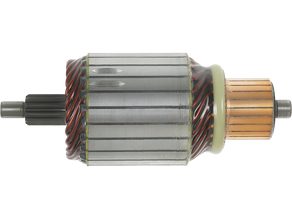 Starter motor armature