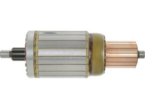 Starter motor armature