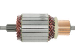 Starter motor armature