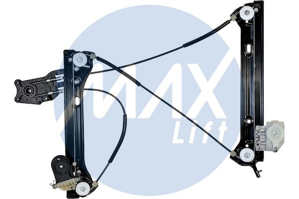 Window regulator mechanism, front left, without motor, 3-door