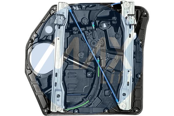 Meccanismo alzacristallo anteriore sinistro, senza motore, con pannello porta, 3/5 porte