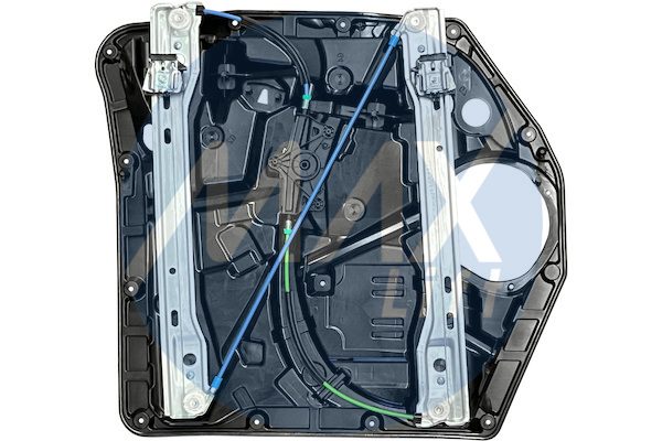 Meccanismo alzacristallo anteriore destro, senza motore, con pannello porta, 3/5 porte